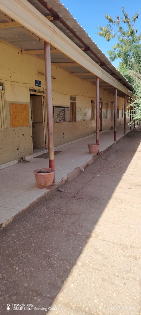 Inside the school