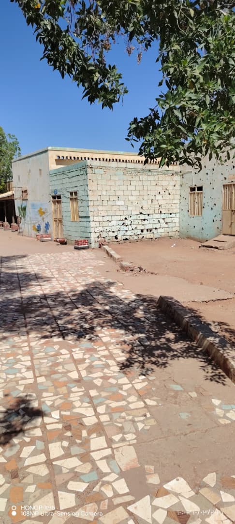 Inside the school